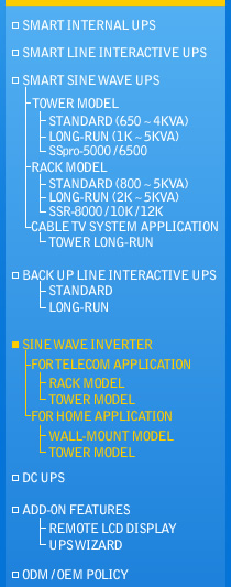 Beam Tech UPS Product List